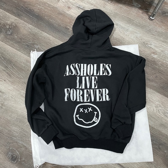 Assholes Live Forever Other - Linda Finegold Authentic Assholes Live Forever Good Die Young hoodie unisex